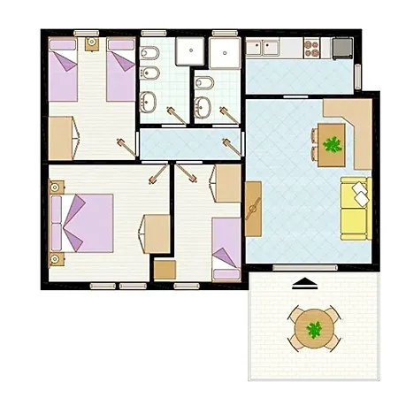 Modern Comfort In A Classic Garden In Pineda *